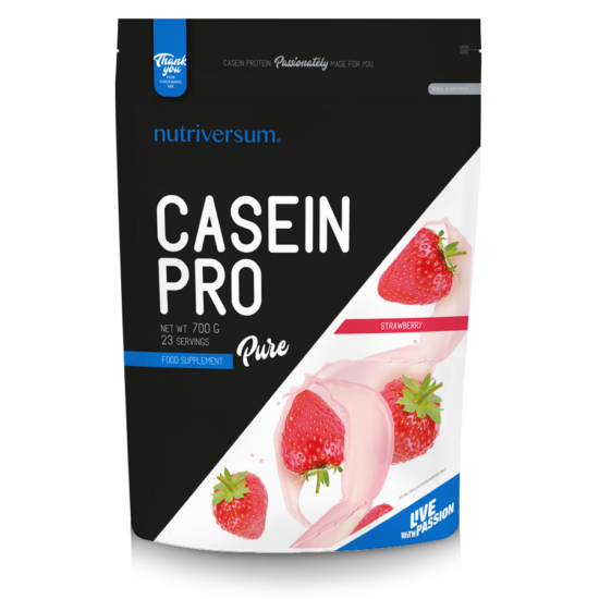 Casein Pro - 700 g - PURE - Nutriversum - eper