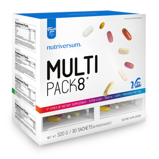 Multi Pack 8 - 30 pak - VITA - Nutriversum