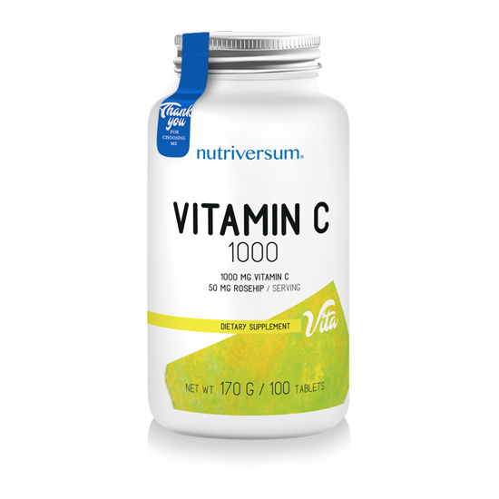 Vitamin C 1000 - 100 tabletta - VITA - Nutriversum