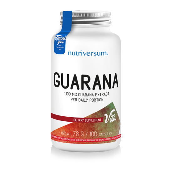 Guarana - 100 kapszula - VITA - Nutriversum