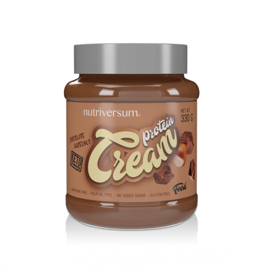 Protein Cream - 330 g - FOOD - Nutriversum - csokoládé-mogyoró