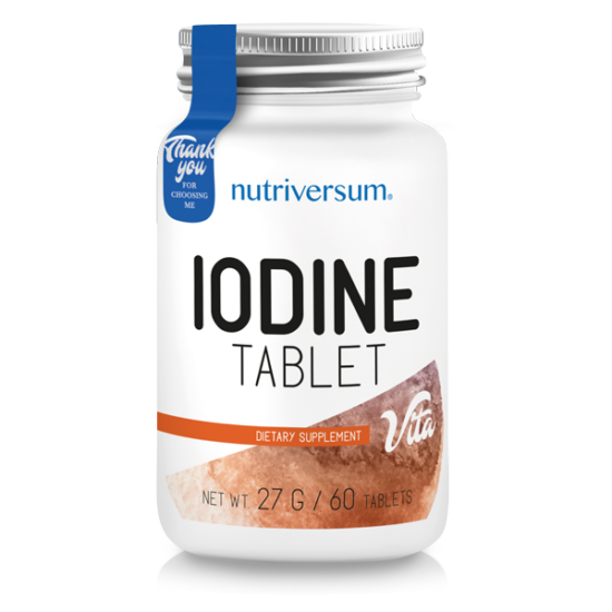 Iodine - 60 tabletta - VITA - Nutriversum