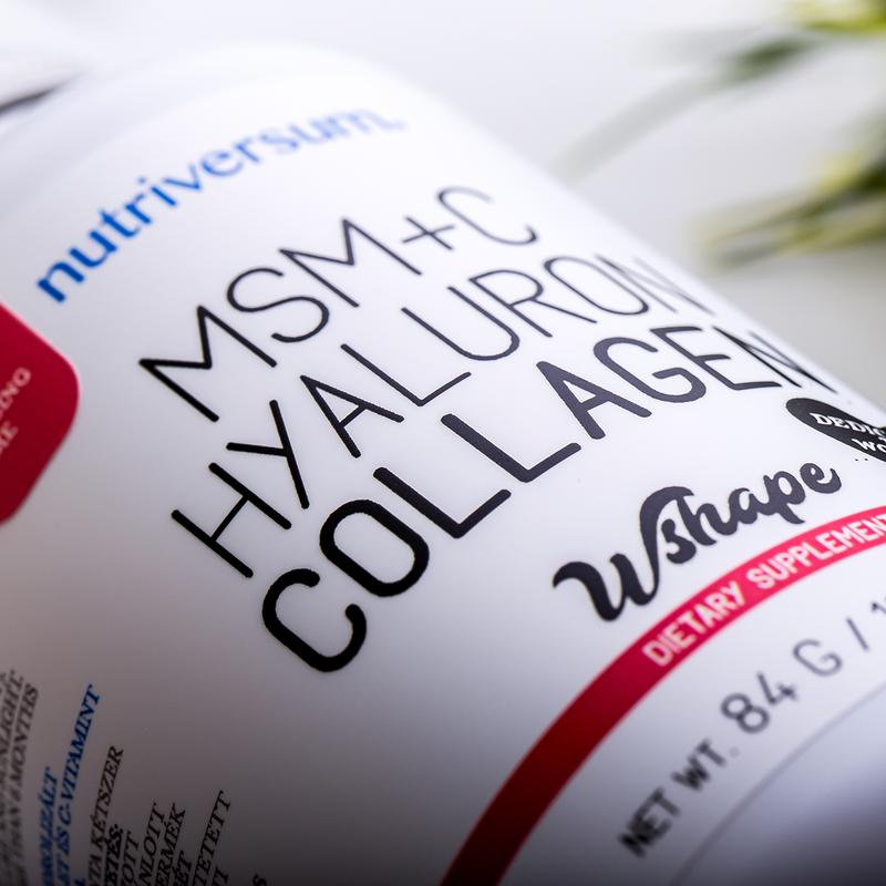 Nutriversum WSHAPE Collagen - Hidrolizált Marhakollagén kapszula 100 db